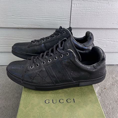 gucci ace gg supreme black|gucci ace gg supreme bees.